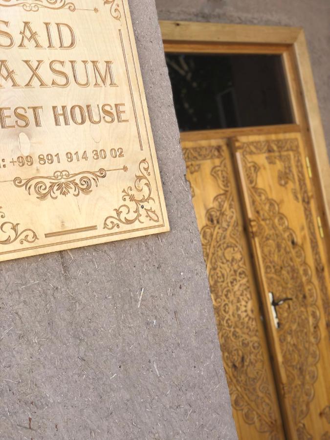 Said-Maxsum Hotel Khiva Ngoại thất bức ảnh